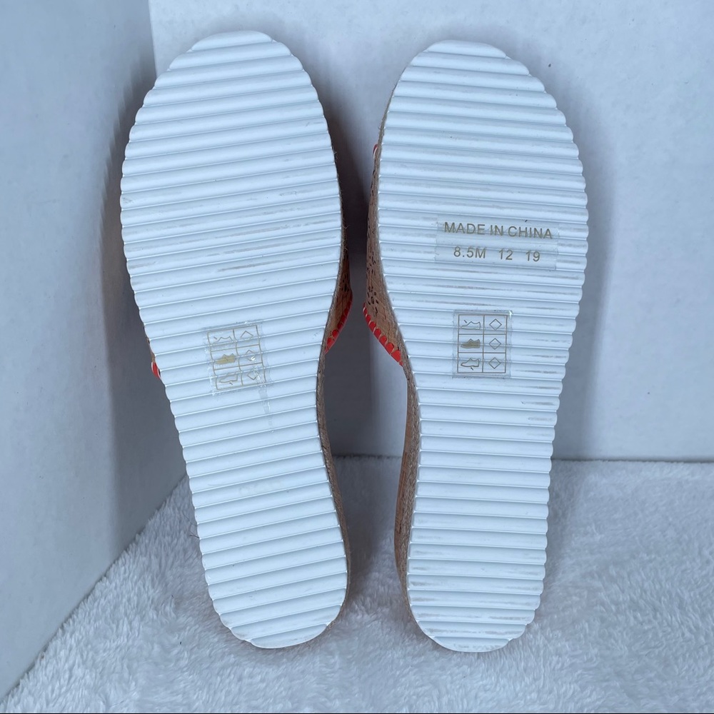 Jack Rogers 8.5 Slip-On Shoes Sandal Laser Cut New - Picture 7 of 8